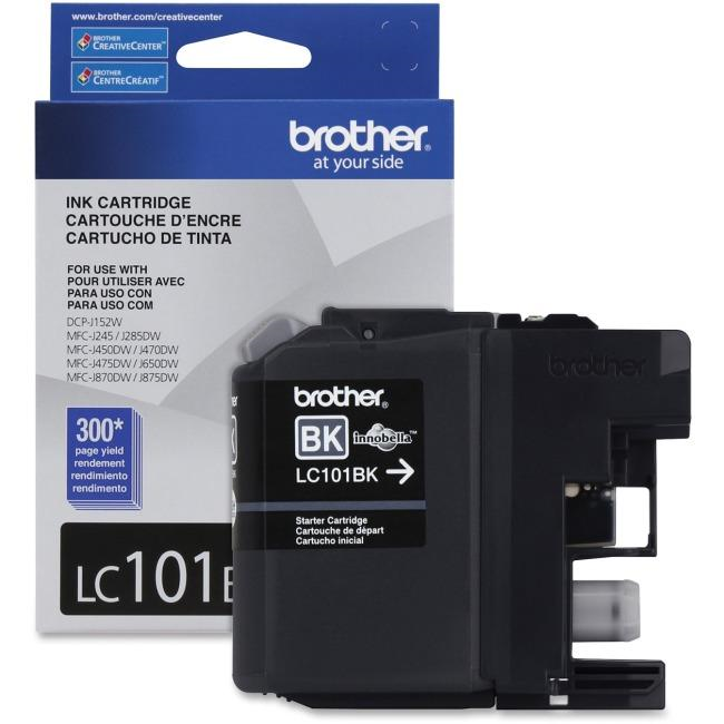 Brother LC101BKS Innobella  Black Ink Cartridge, Standard Yield Brother