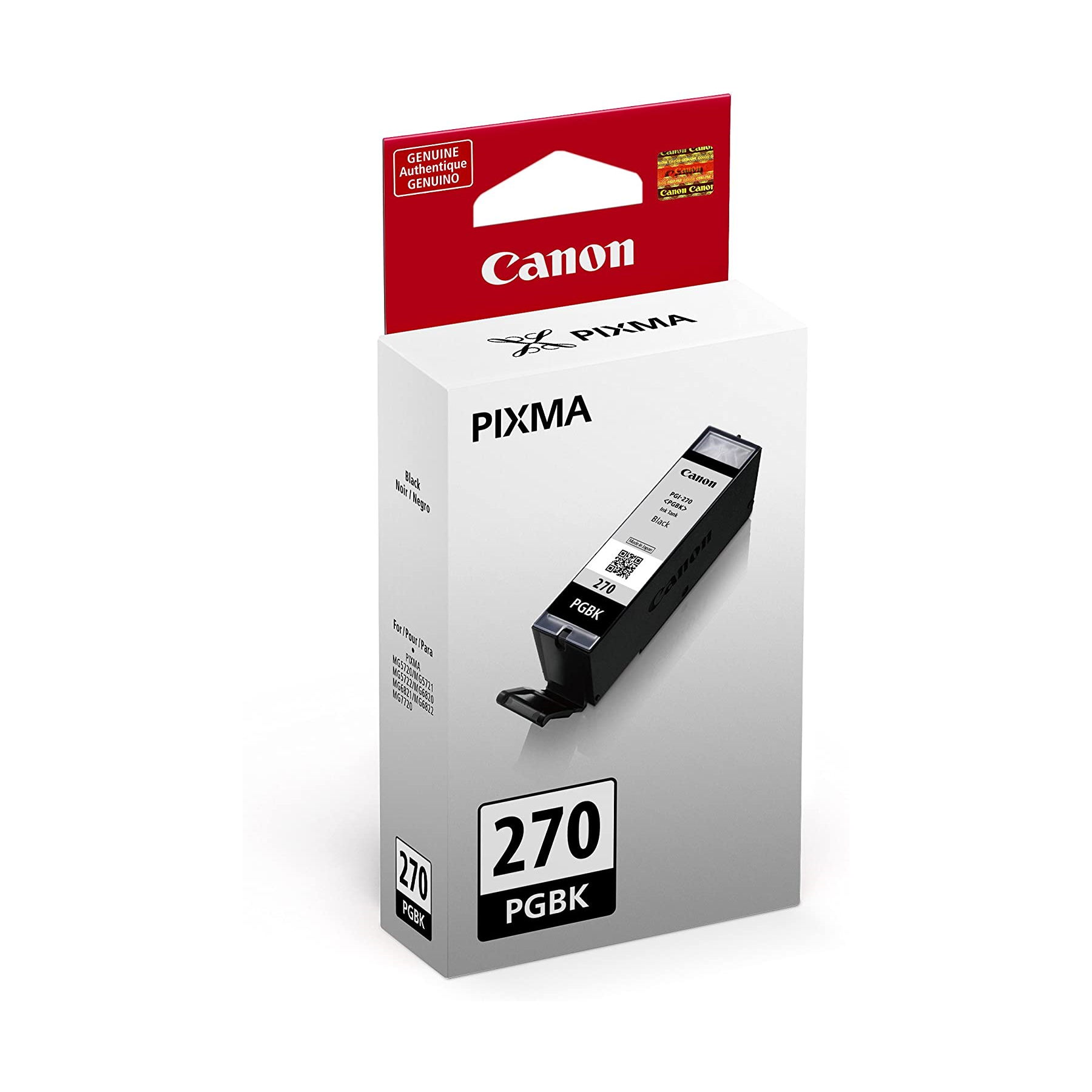 PGI-270 Pigment Black Ink Tank SKU 0373C001 Canon